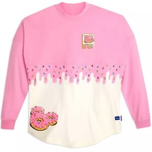 Disney World Mickey Mouse Disney Eats Doughnut Spirit Jersey Oversized XXL
